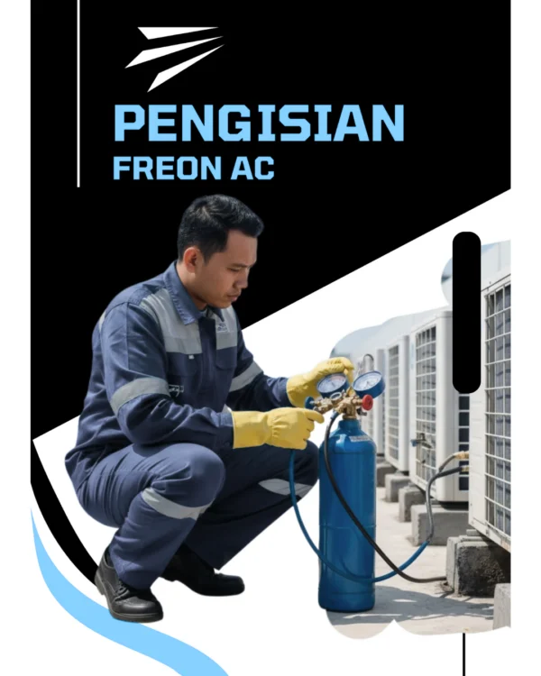 Jasa Isi Freon AC | Tambah Freon Cepat, Dingin, dan Bergaransi