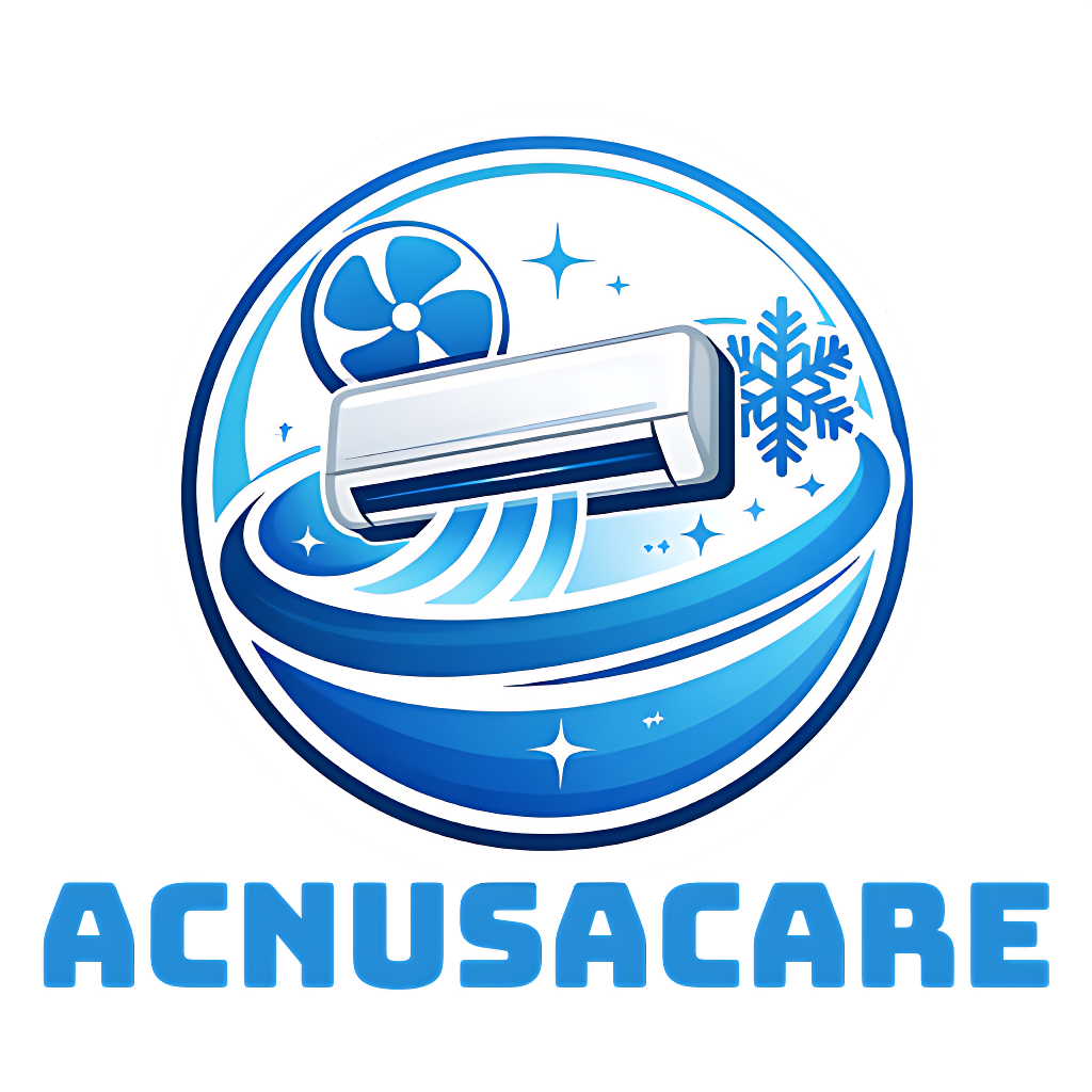 logo penyedia jasa service ac acnusacare
